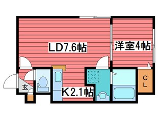 ＨＯＰＥ月寒中央 Ａ棟の物件間取画像